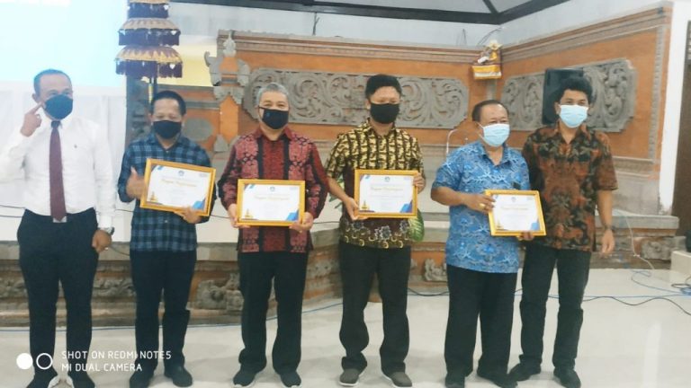 Pengelolaan PDDikti terbaik di LLDikti Wilayah VIII Tahun 2021